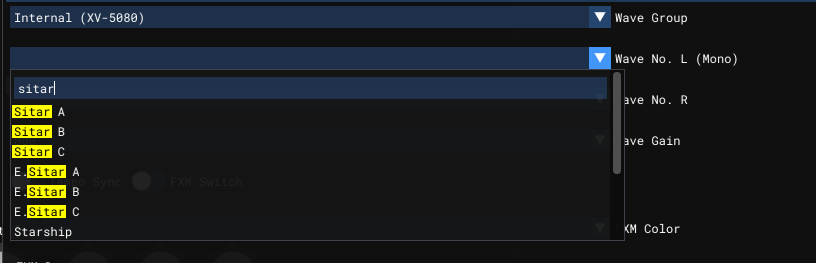 Type-to-filter dropdowns instead of endless scroll lists
